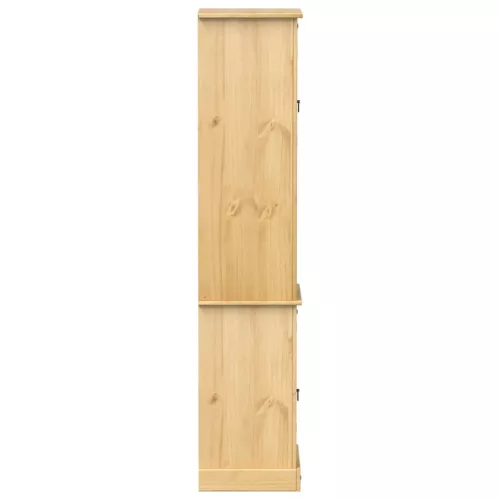 Corona tömör fenyőfa fürdőszobaszekrény 50 x 40 x 185 cm