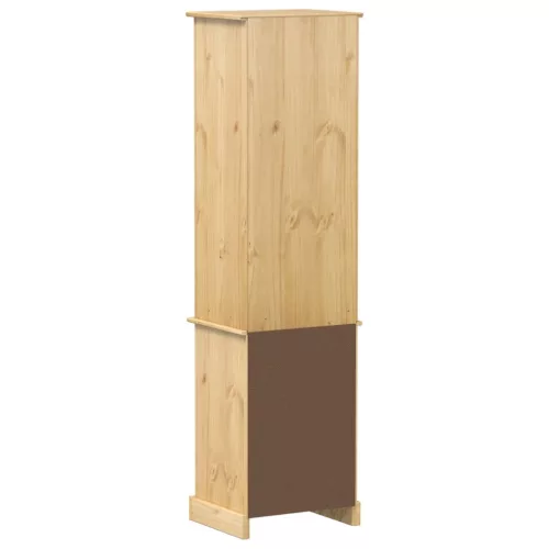 Corona tömör fenyőfa fürdőszobaszekrény 50 x 40 x 185 cm