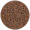 Terrakotta kerámia mozaikos bisztróasztal Ø50 x 70 cm
