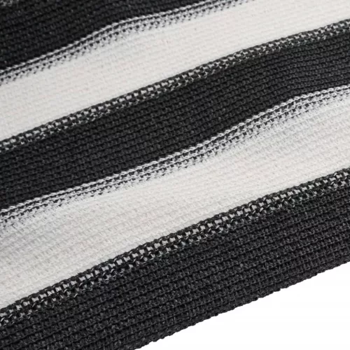 Antracitszürke és fehér HDPE belátásgátló háló 2 x 50 m 75 g/m²