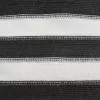 Antracitszürke és fehér HDPE belátásgátló háló 1,2x10m 195 g/m²
