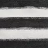 Antracitszürke és fehér HDPE belátásgátló háló 1,5x25m 195 g/m²