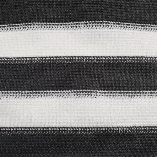 Antracitszürke és fehér HDPE belátásgátló háló 1,5x25m 195 g/m²