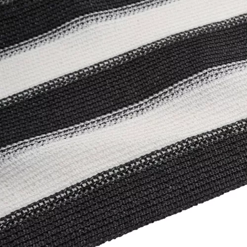 Antracitszürke és fehér HDPE belátásgátló háló 1,5x50m 195 g/m²