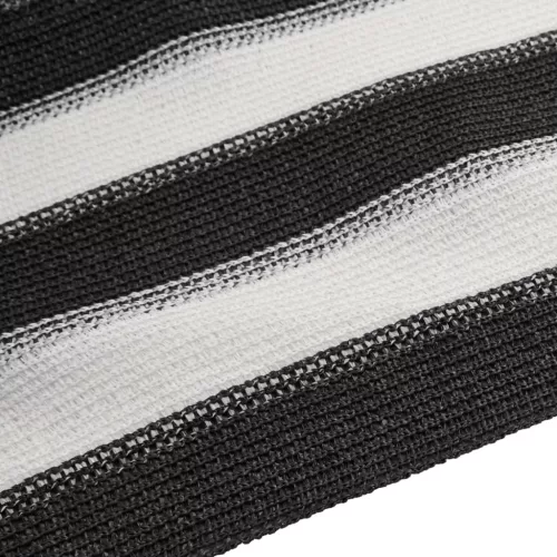 Antracitszürke és fehér HDPE belátásgátló háló 2 x 50m 195 g/m²