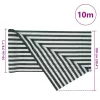 Zöld és fehér HDPE belátásgátló háló 1 x 10 m 75 g/m²