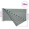 Zöld és fehér HDPE belátásgátló háló 2 x 10 m 75 g/m²