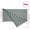 Zöld és fehér HDPE belátásgátló háló 1,5 x 10 m 195 g/m²