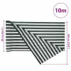 Zöld és fehér HDPE belátásgátló háló 1,8 x 10 m 195 g/m²