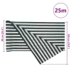 Zöld és fehér HDPE belátásgátló háló 1,8 x 25 m 195 g/m²