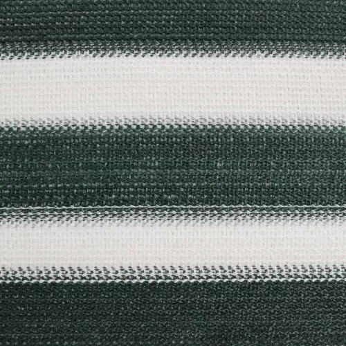 Zöld és fehér HDPE belátásgátló háló 2 x 10 m 195 g/m²