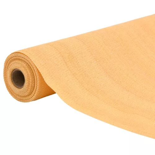 Homokszínű HDPE belátásgátló háló 1 x 10 m 195 g/m²