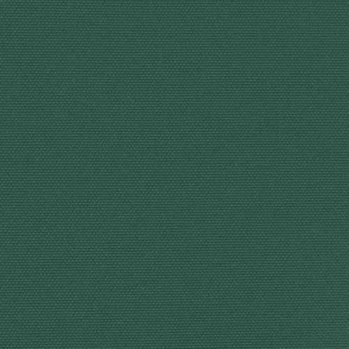 Sötétzöld behúzható oldalsó napellenző 120 x 500 cm