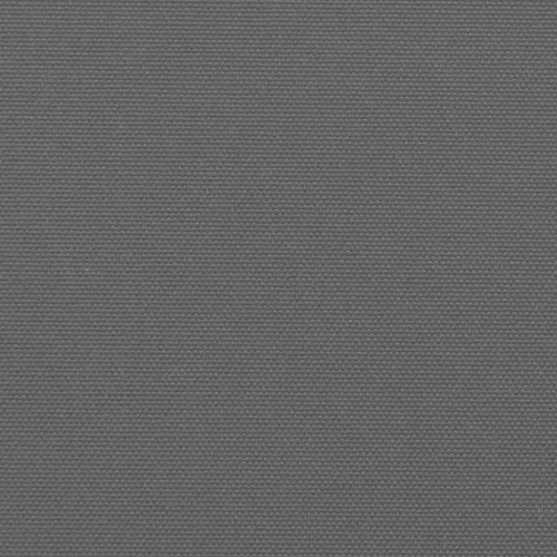 Antracitszürke behúzható oldalsó napellenző 120 x 500 cm