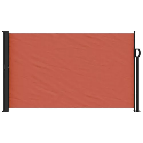 Terrakotta behúzható oldalsó napellenző 120 x 600 cm