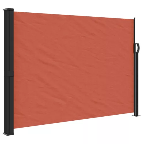 Terrakotta behúzható oldalsó napellenző 140 x 600 cm