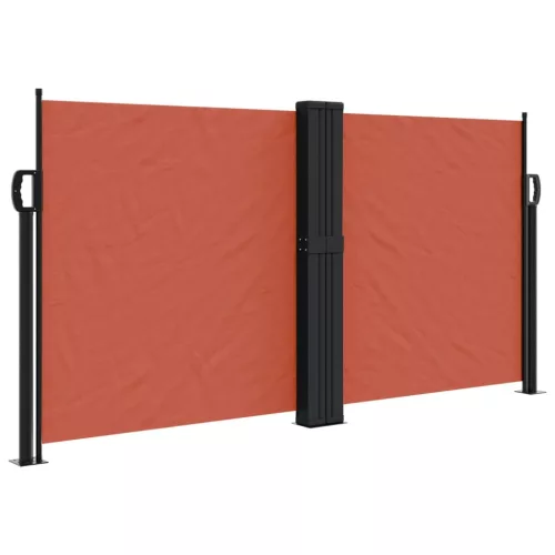 Terrakotta behúzható oldalsó napellenző 120 x 600 cm