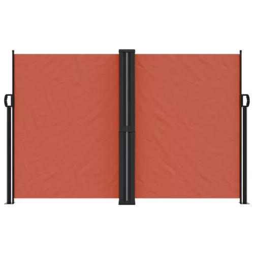 Terrakotta behúzható oldalsó napellenző 160 x 600 cm