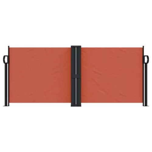 Terrakotta behúzható oldalsó napellenző 100 x 1000 cm