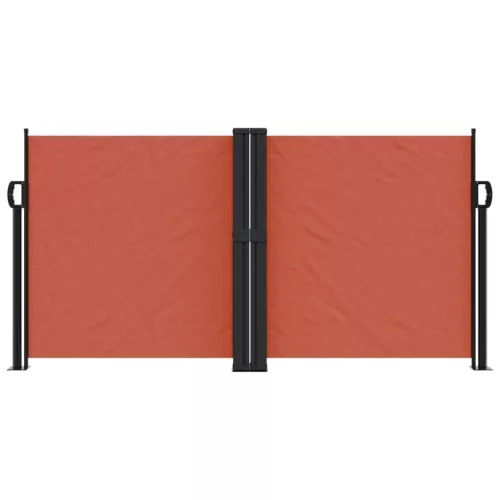 Terrakotta behúzható oldalsó napellenző 120 x 1000 cm