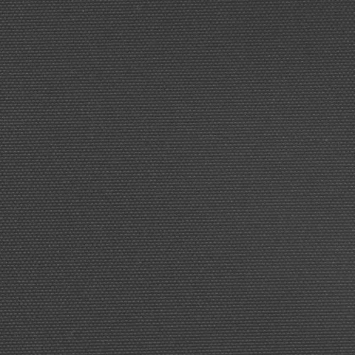 Fekete behúzható oldalsó napellenző 140 x 1000 cm