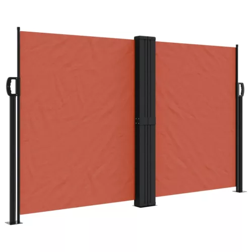 Terrakotta behúzható oldalsó napellenző 140 x 1000 cm