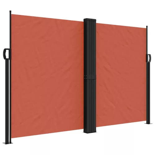 Terrakotta behúzható oldalsó napellenző 160 x 1000 cm