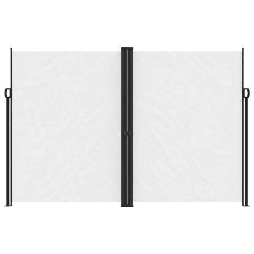 Fehér behúzható oldalsó napellenző 220 x 1000 cm