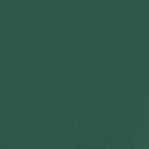 Sötétzöld behúzható oldalsó napellenző 140x1200 cm