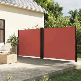 Terrakotta behúzható oldalsó napellenző 180 x 1200 cm