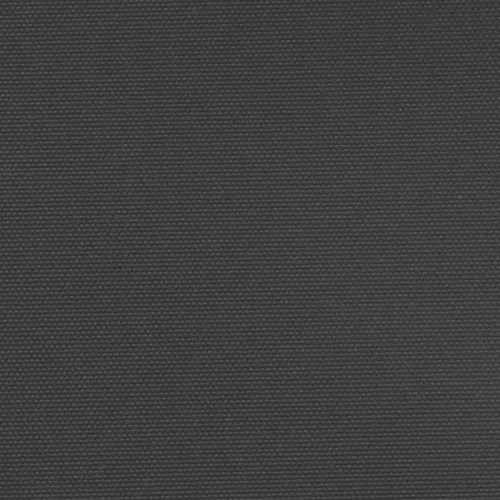 Fekete behúzható oldalsó napellenző 200 x 1200 cm