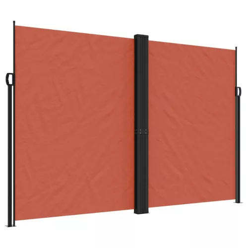 Terrakotta behúzható oldalsó napellenző 220 x 1200 cm