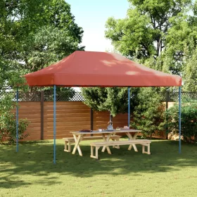   Terrakotta összecsukható felugró rendezvénysátor 440x292x315 cm
