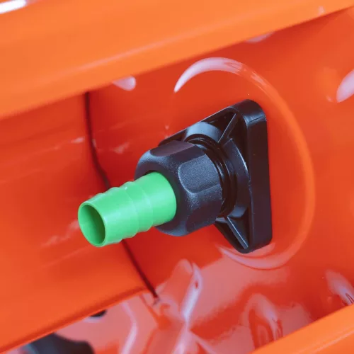 Acél kerekes tömlődob 140 m 3/4"-es tömlőhöz