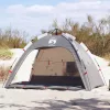 2 személyes szürke vízálló gyorskioldó strandsátor