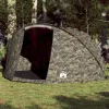 5 személyes terepszínű vízálló horgászsátor