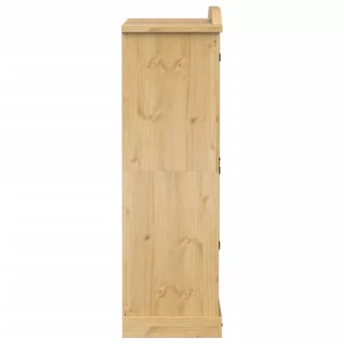Corona tömör fenyőfa ruhásszekrény 151,5 x 52 x 170 cm