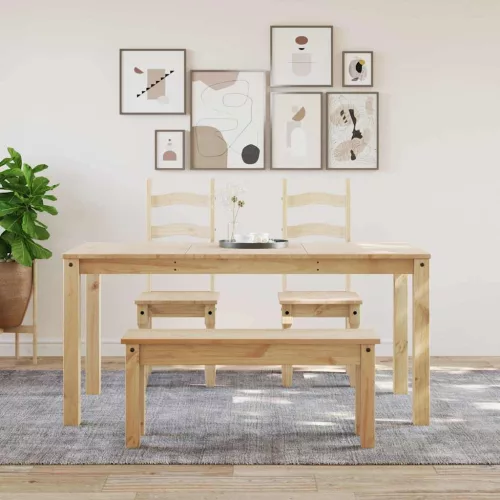 Panama tömör fenyőfa ebédlőasztal 160 x 80 x 75 cm