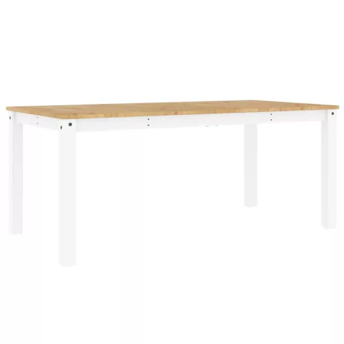 Panama fehér tömör fenyőfa ebédlőasztal 180 x 90 x 75 cm