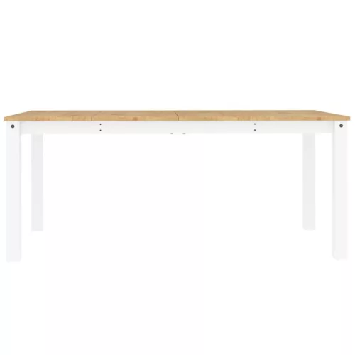 Panama fehér tömör fenyőfa ebédlőasztal 180 x 90 x 75 cm