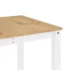 Panama fehér tömör fenyőfa ebédlőasztal 180 x 90 x 75 cm