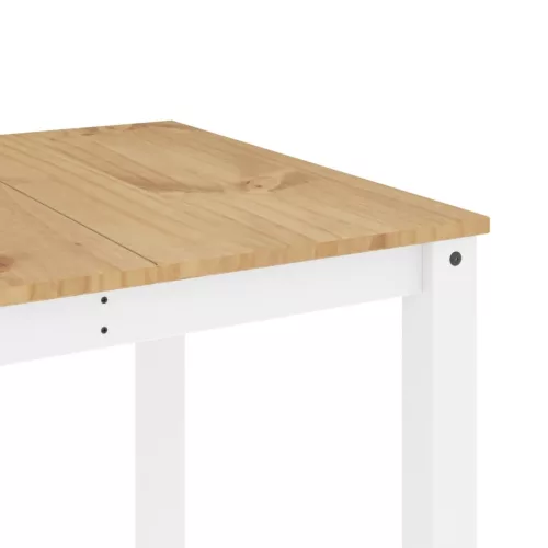 Panama fehér tömör fenyőfa ebédlőasztal 180 x 90 x 75 cm
