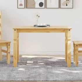 Corona tömör fenyőfa ebédlőasztal 112 x 60 x 75 cm