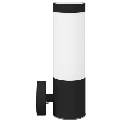 Kültéri Fali Lámpák 2 pcs Fekete 12 x 7.5 x 27 cm