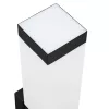 Kültéri Fali Lámpák 2 pcs Fekete 10.5 x 6 x 35 cm