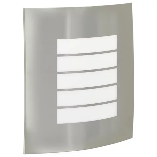 Kültéri Fali Lámpák 2 pcs Ezüst 23.5 x 10.5 x 26 cm