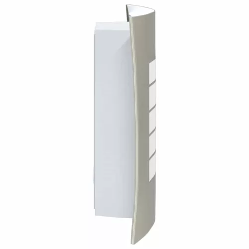 Kültéri Fali Lámpák 2 pcs Ezüst 23.5 x 10.5 x 26 cm