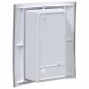 Kültéri Fali Lámpák 2 pcs Ezüst 23.5 x 10.5 x 26 cm
