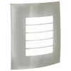 Kültéri Fali Lámpák 2 pcs Ezüst 23.5 x 10.5 x 26 cm