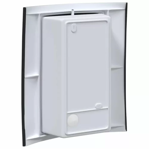 Kültéri Fali Lámpák 2 pcs Fekete 23.5 x 10.5 x 26 cm